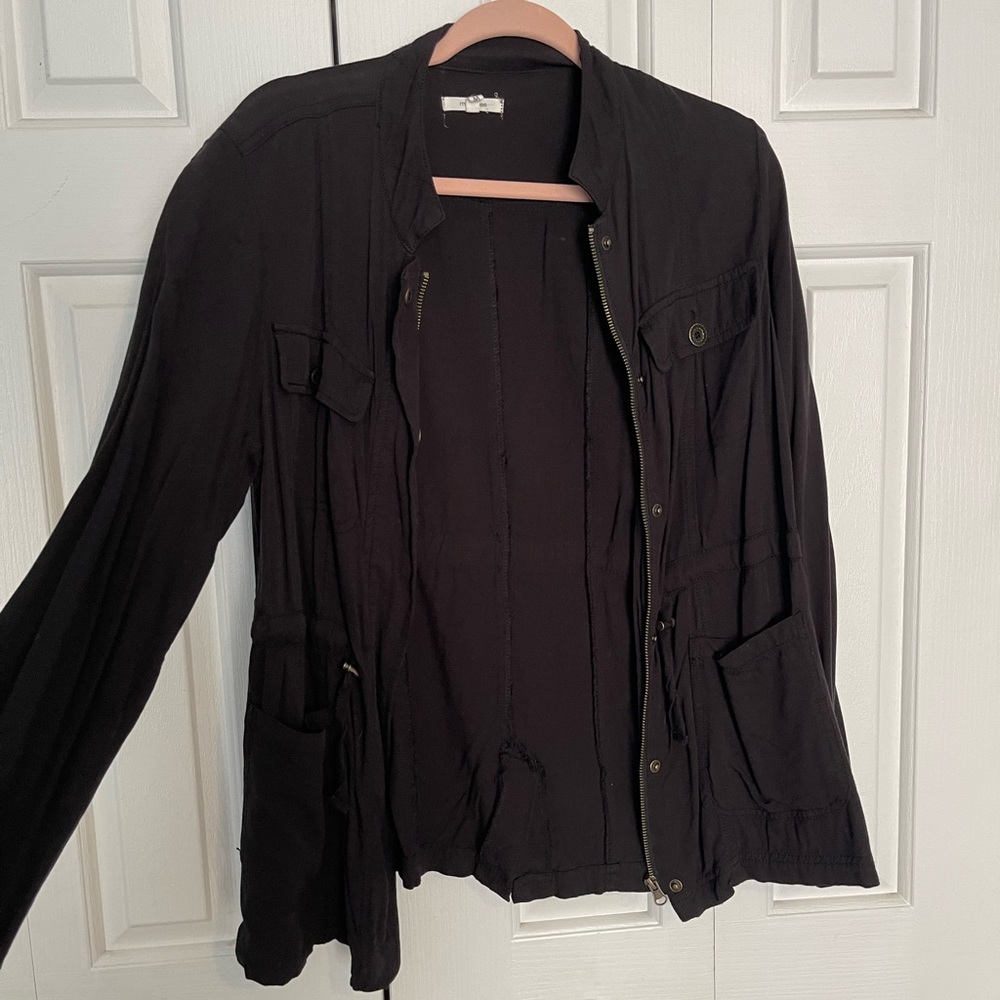 Maurices Black Lightweight Jacket Size M